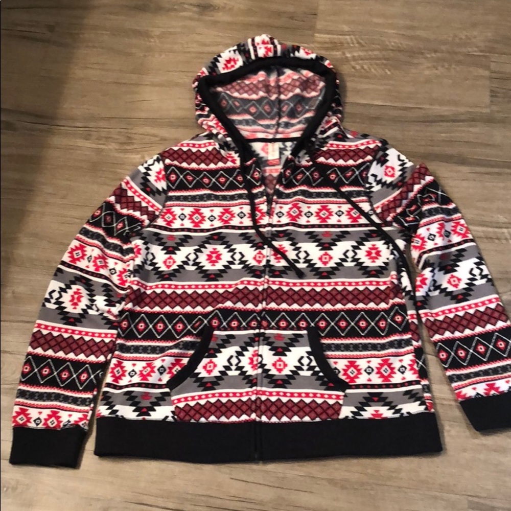 No boundaries super soft zip up hoodie